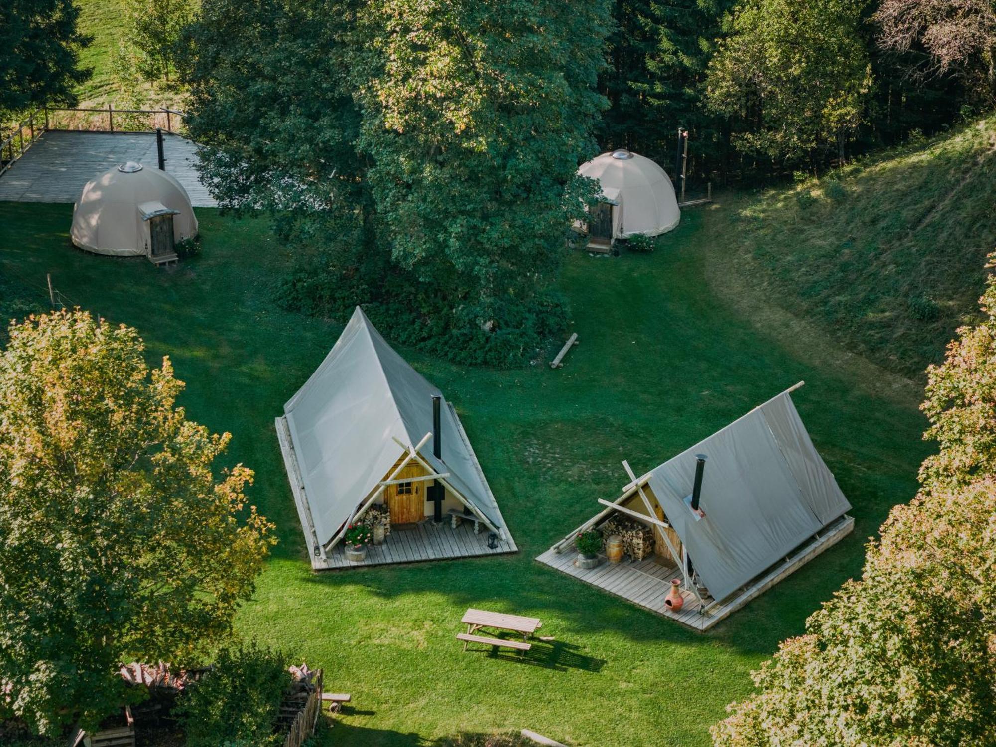 Altipik - Lodges Insolites Mont-Saxonnex Kültér fotó