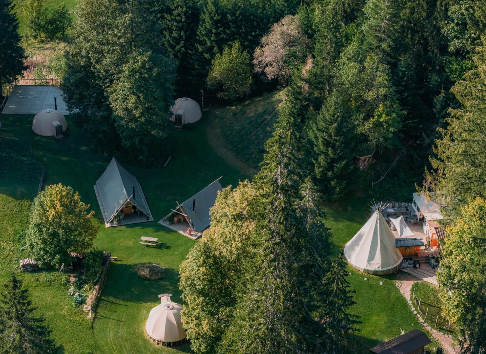 Altipik - Lodges Insolites Mont-Saxonnex Kültér fotó