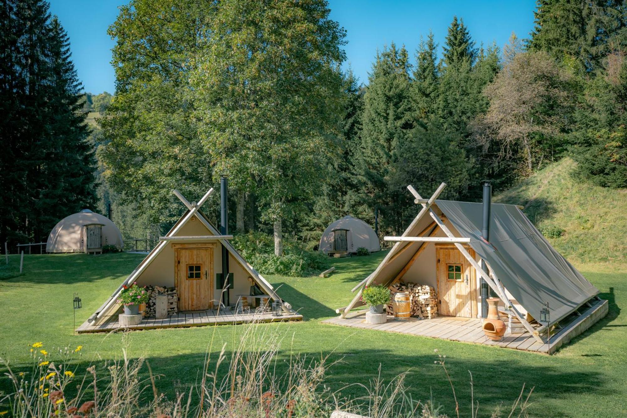 Altipik - Lodges Insolites Mont-Saxonnex Kültér fotó